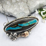 Southwestern Turquoise Sterling Necklace - Shape Of Fire Jewelry Australia