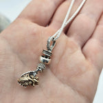 Mummy Gypsy Hand Sterling Necklace - Shape Of Fire Jewelry Australia