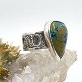 Bao Canyon Turquoise Sterling Ring - Shape Of Fire Jewelry Australia